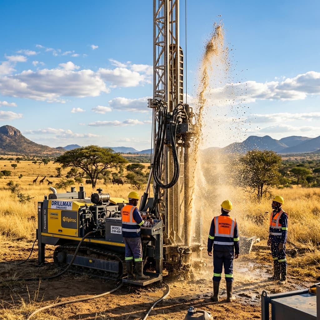 Degovaa Borehole Drilling Rig Zimbabwe